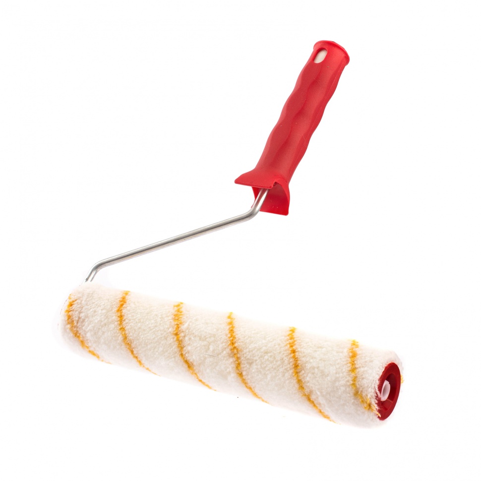 Валик для внутренних работ синтетический, 250 мм, ворс 12 мм, D 36 мм, D ручки 6 мм, полиакрил Matrix (80881)