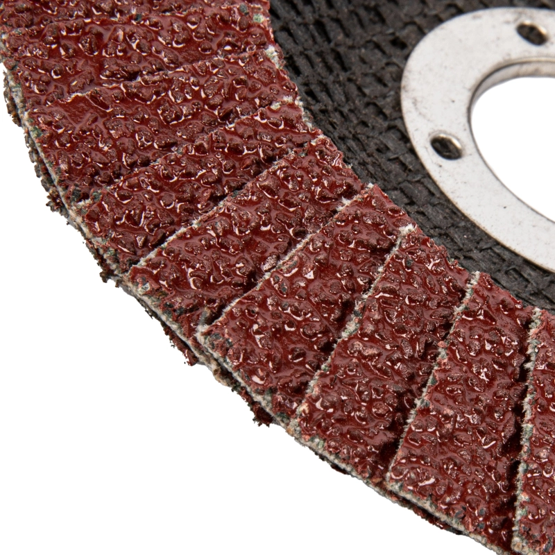 Круг лепестковый торцевой, конический, Р 24, 115 х 22.2 мм Сибртех (74076)