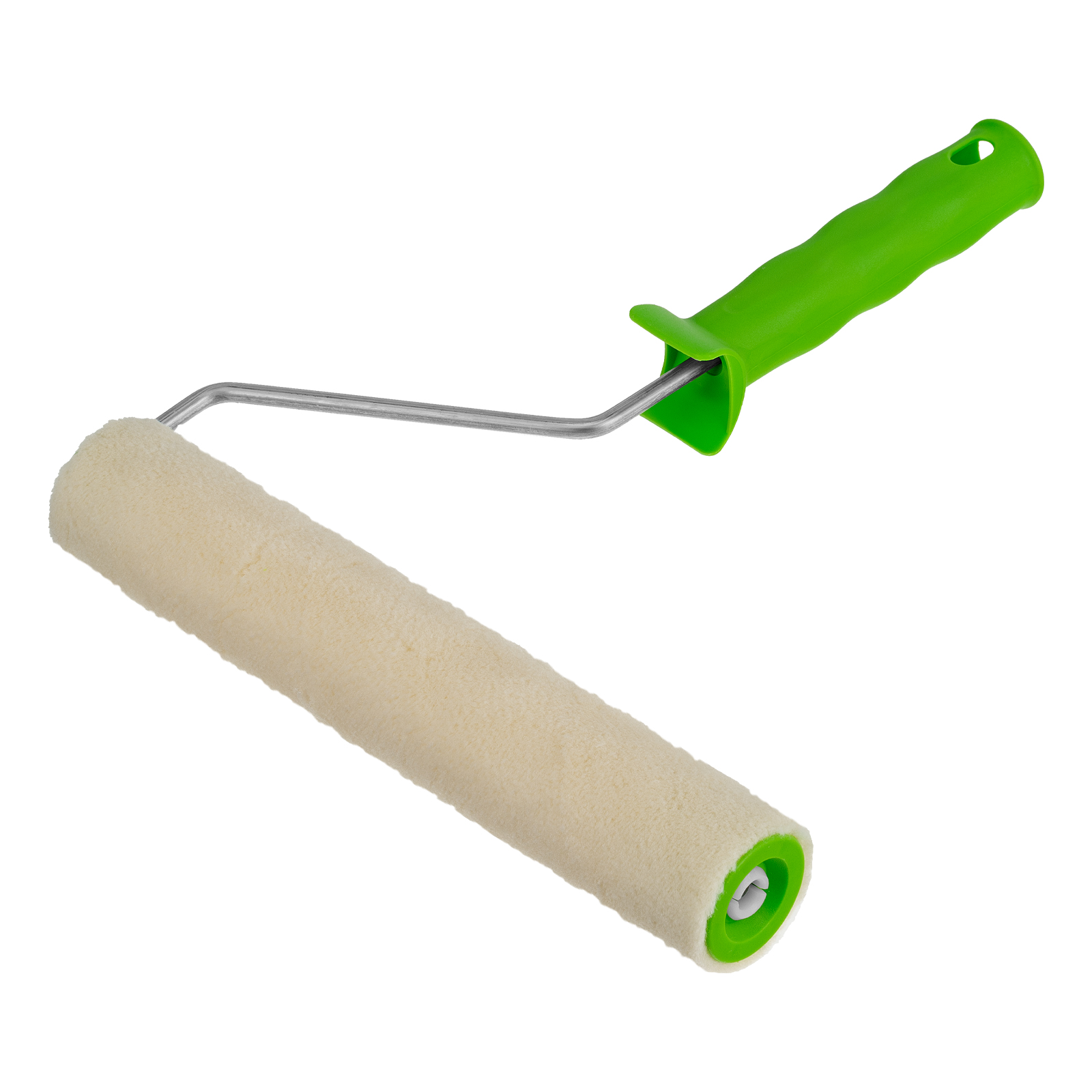 Валик "Велюр" с ручкой, 240 мм, ворс 5 мм, D 36 мм, D ручки 6 мм Сибртех (80135)