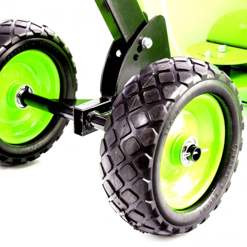 Движок для снега на колеса х, стальной ковш, Сибртех (61469)