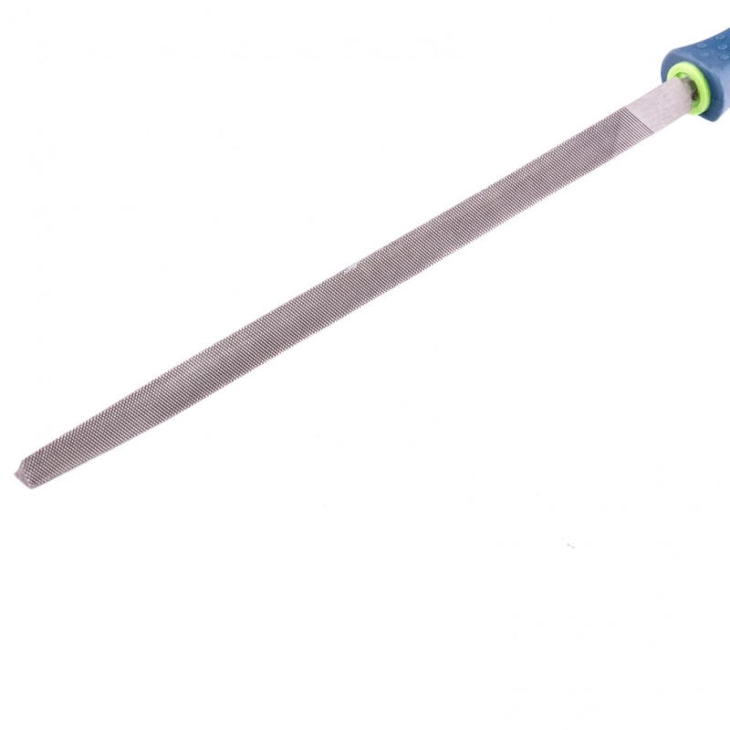 Напильник, 250 мм, трехгранный, двухкомпонентная рукоятка, №2 Сибртех (16030)