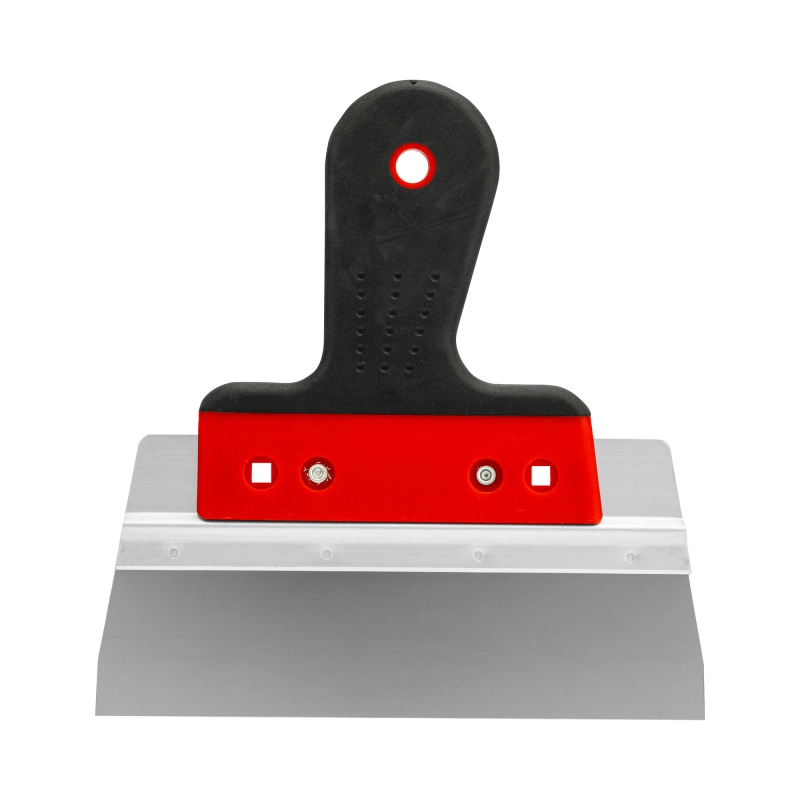 Шпатель фасадный из нержавеющей стали, 200 мм, узкое полотно, двухкомпонентная ручка Matrix (85513)