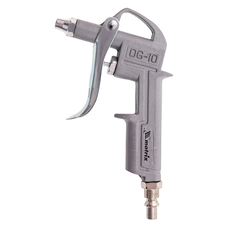 Набор пневмоинструмента, 5 предметов, быстросъемное соединение, краскораспылитель с нижним бачком Matrix (57302)