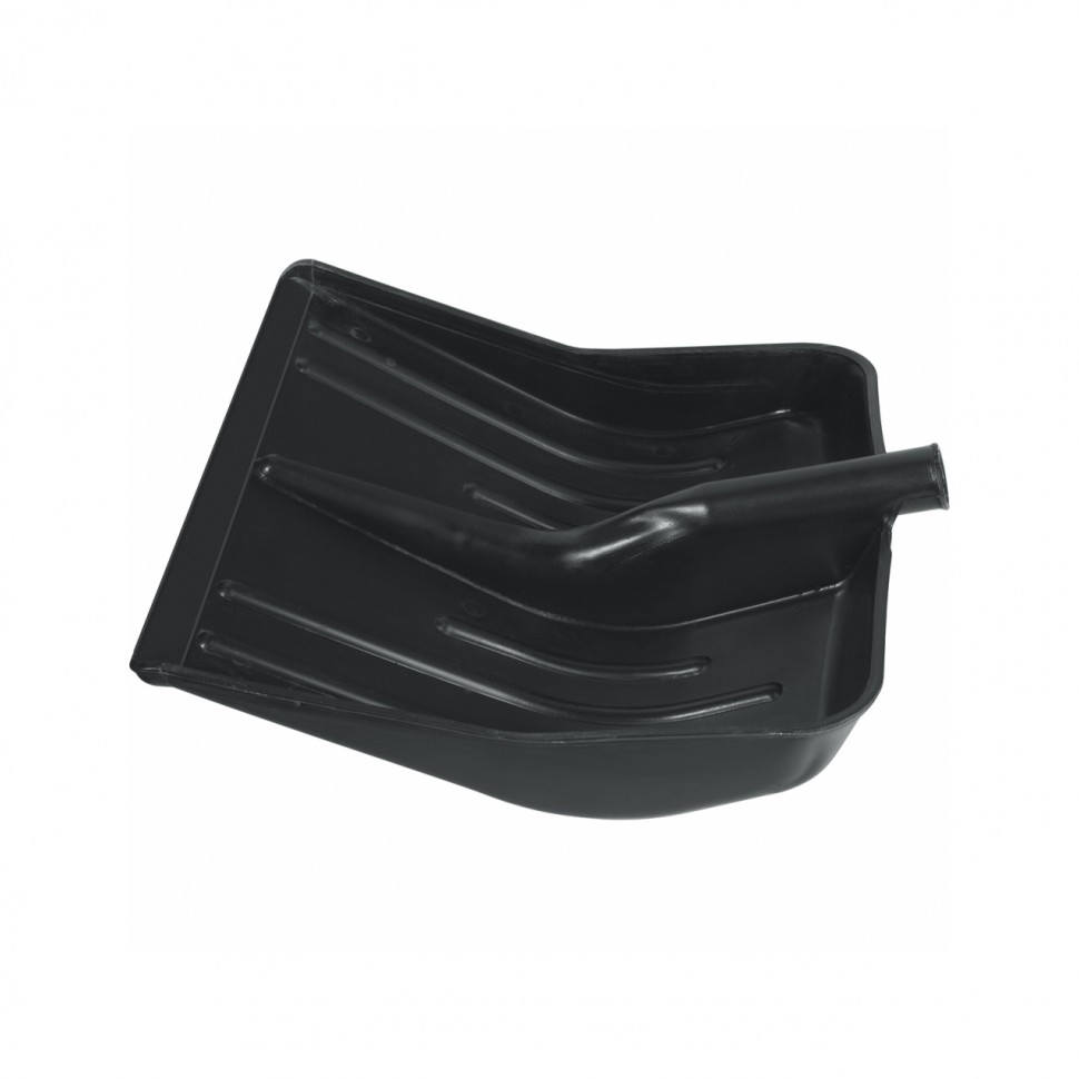 Лопата снеговая, 360 х 400 мм, без черенка, пластмассовая, без окантовки, Сибртех (61577)