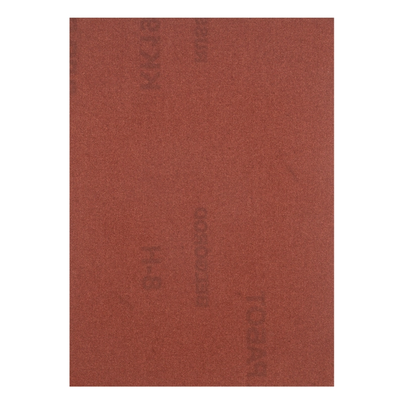 Шлифлист на тканевой основе, зернистость № 8, 240 х 170 мм, 10 шт, водостойкий, "БАЗ" (75661)