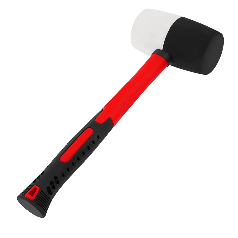 Киянка резиновая, 910 г, черно-белая резина, фибергласовая рукоятка Matrix (11173)