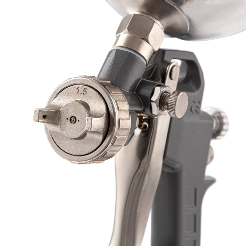 Краскораспылитель пневматический с верхним бачком V 1, 0 л, сопло D 1.2, 1.5 и 1.8 мм Matrix (57315)