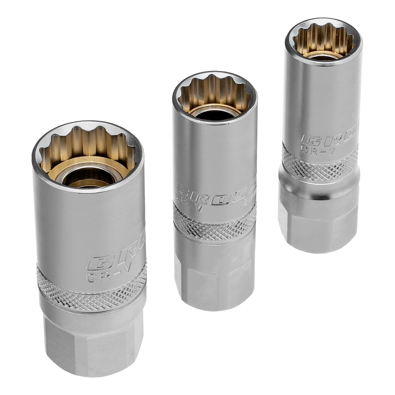 Набор инструментов, 1/2", 3/8", 1/4", CrV, 120 зубьев, 216 предметов Gross (14157)