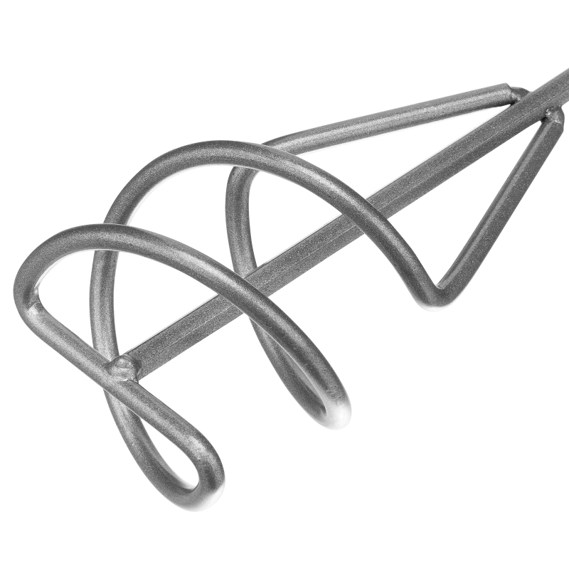 Миксер для строительных смесей, 80х8х400мм, шестигранный хвостовик Сибртех (84771)