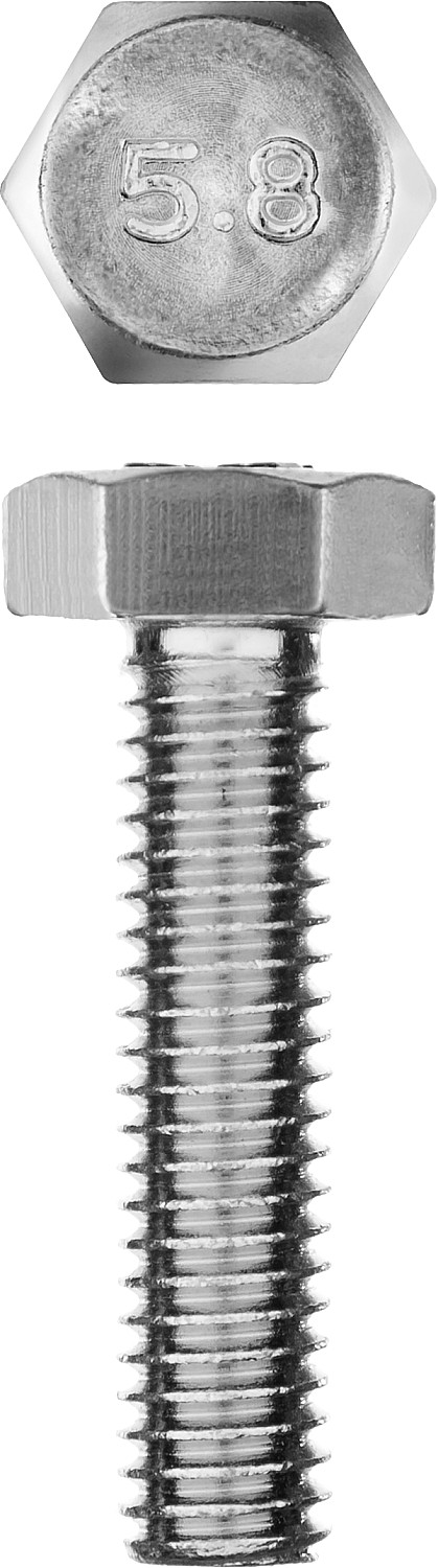 ЗУБР ГОСТ 7798-70, кл. пр. 5.8, M6 х 25 мм, цинк, 7 шт, болт (303086-06-025)