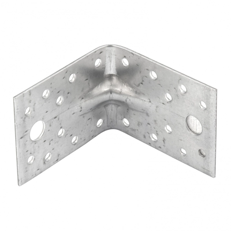 Крепежный уголок усиленный 1.7 мм, KUU 70 x 70 x 55 мм Сибртех (46410)