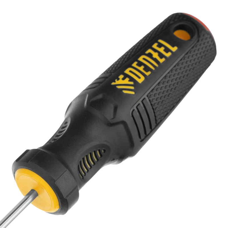 Набор отверток, 5 пр., CrV, трехкомпонентная рукоятка Denzel (12215)