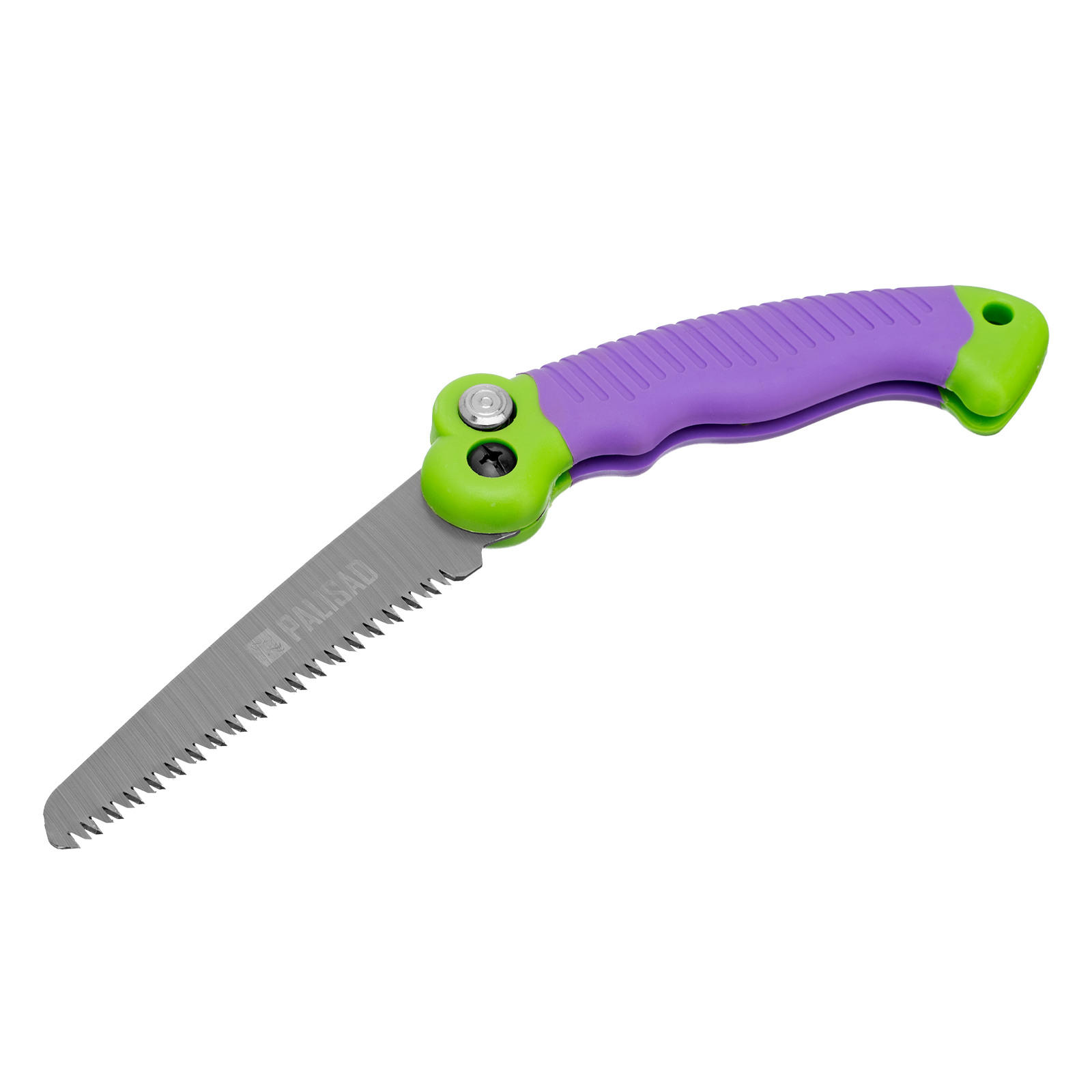 Пила садовая складная, 115 мм рабочая часть, пластиковая обрезиненная рукоятка, Palisad (60415)