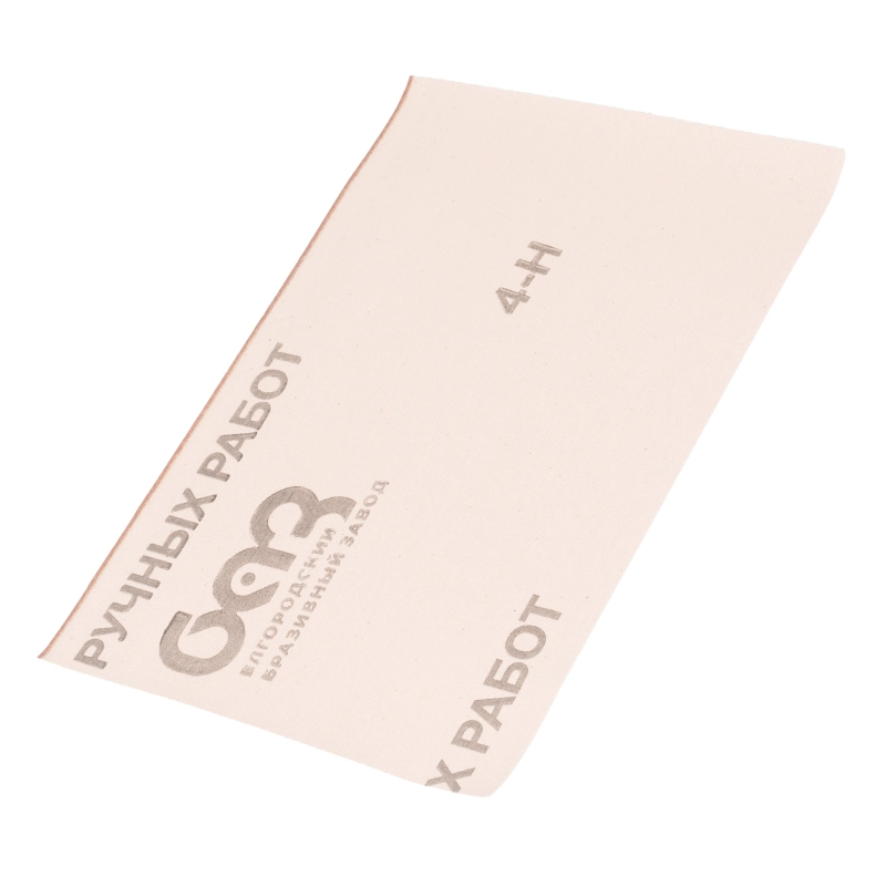 Шлифлист на тканевой основе, зернистость № 4, 240 х 170 мм, 10 шт, водостойкий, "БАЗ" (75654)