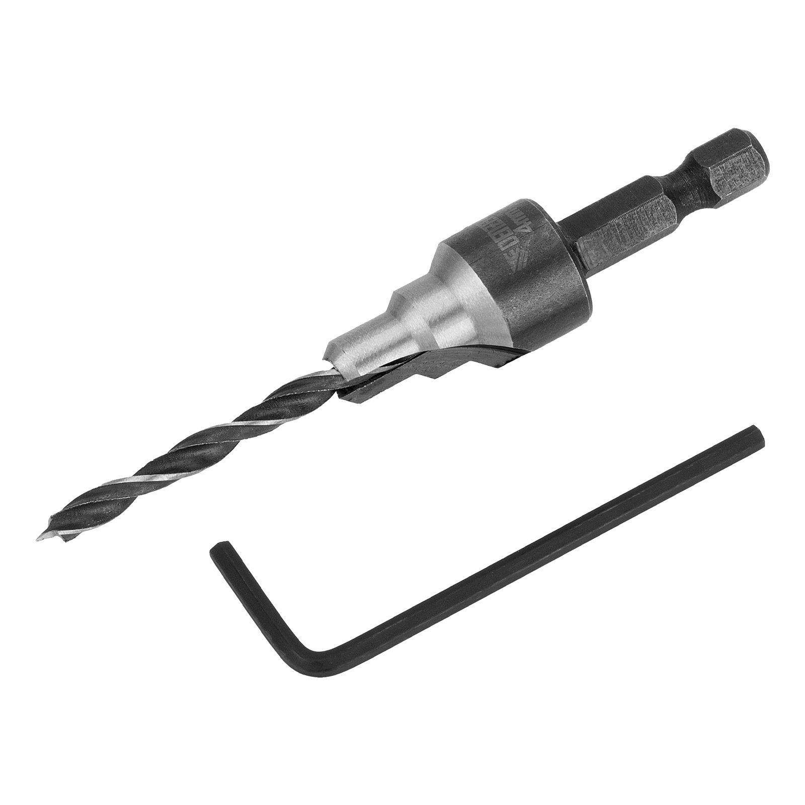 Сверло-зенкер под конфирмат, 4 мм // Denzel (704204)