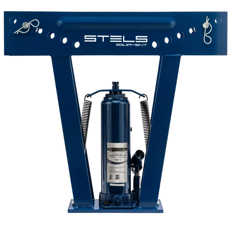 Трубогиб гидравлический, 1/2-2", 12 т, в комплекте с башмаками Stels (18116)