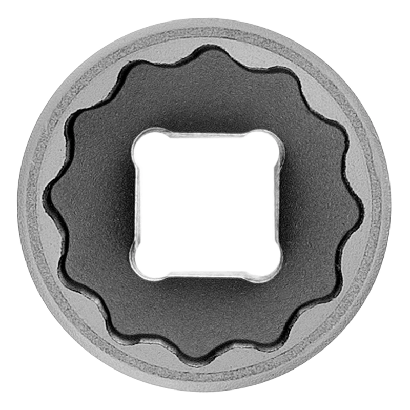 Набор торцевых головок, 1/4", 12 гранные, CrV, 4-13мм, 10 штук Matrix (13594)