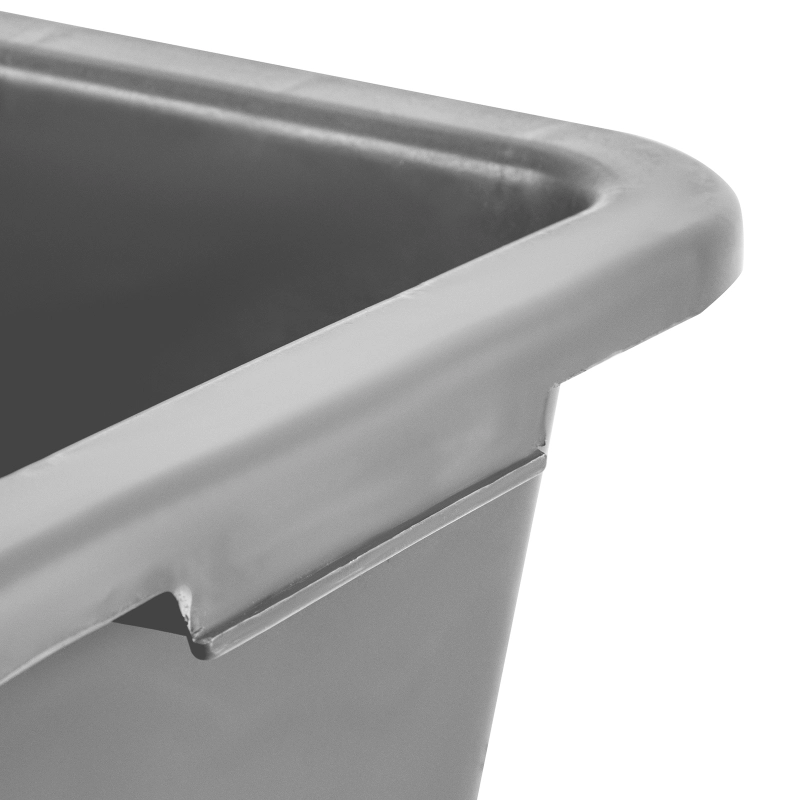 Таз прямоугольный строительный усиленный, 80 л Matrix (81472)