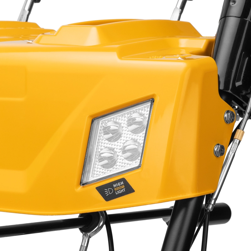 Бензиновая снегоуборочная машина SBM 610DT PRO, 212cc, гусеницы, эл.старт, блок. дифф. Denzel (97657)
