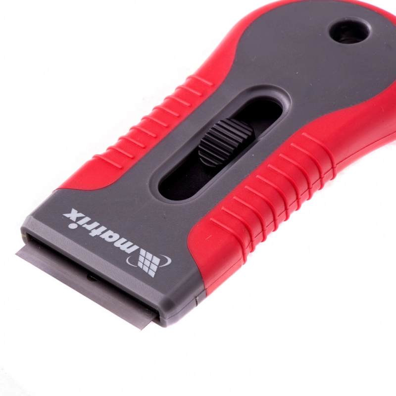 Скребок с двухкомпонентной рукояткой, выдвижное сменное лезвие Matrix (79547)