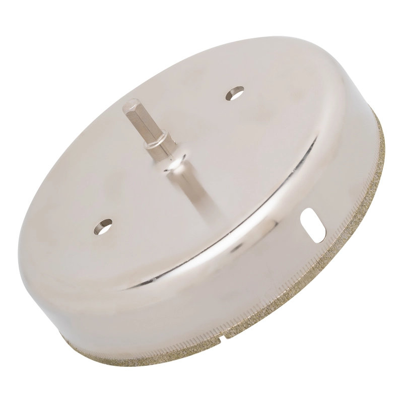 Сверло по керамической плитке и стеклу, 130 х 55 мм, шестигранный хвостовик, с центрующим сверлом Сибртех (72736)