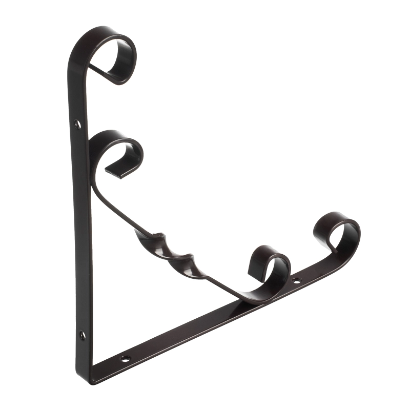 Кронштейн декоративный, 200 х 200 мм, коричневый Сибртех (94055)