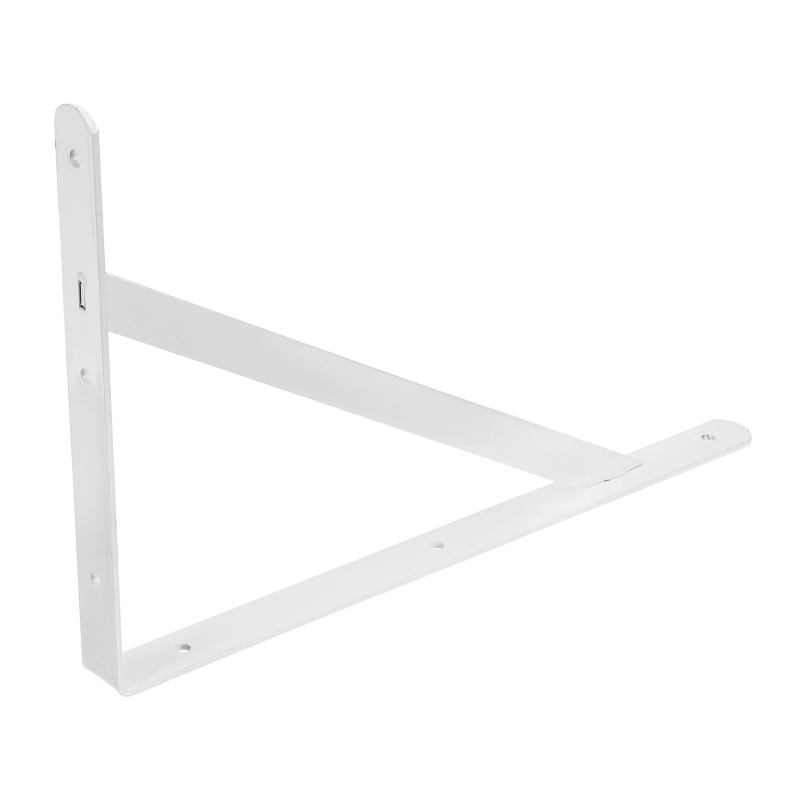 Кронштейн усиленный, 400 х 280 х 30 х 4 мм, белый Сибртех (94047)