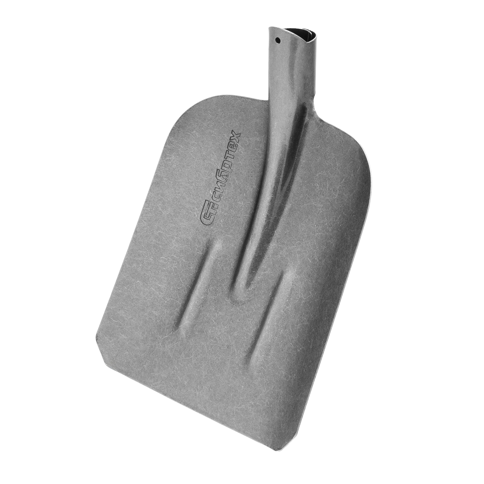 Лопата совковая, 235х285, ребра жесткости, рессорная сталь, 0,7 кг, без черенка// Сибртех (61321)