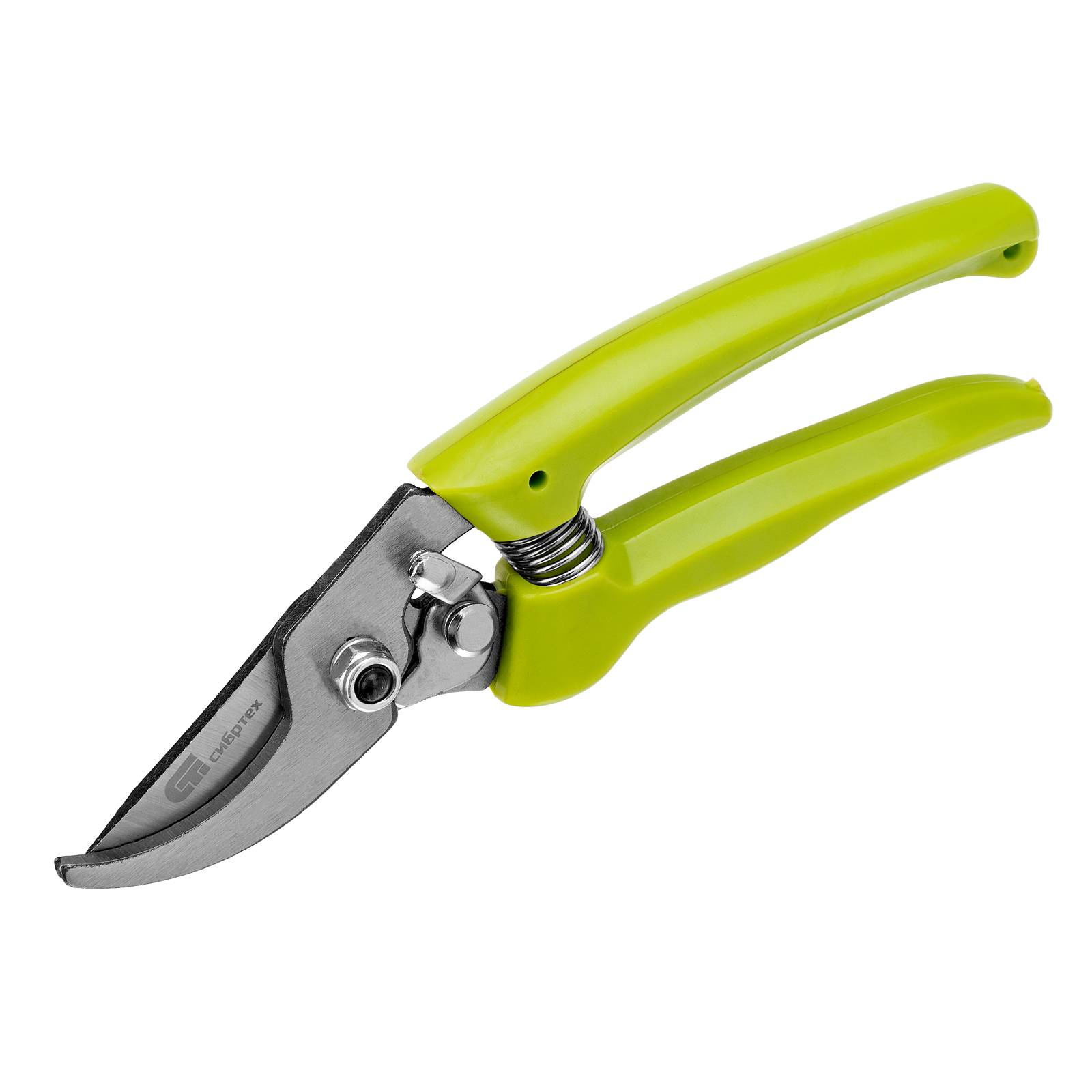 Секатор прямого реза, 185 мм, пластиковые рукоятки, Сибртех (60493)