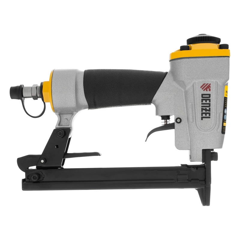 Степлер пневматический PS8016 для прямоугольных скоб 21GA от 6 до 16 мм Denzel (57400)