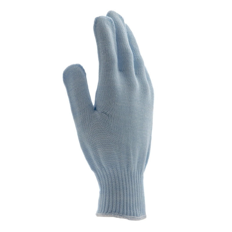 Перчатки трикотажные, акрил, ПВХ гель, "Протектор", цвет зенит, оверлок Сибртех (68666)
