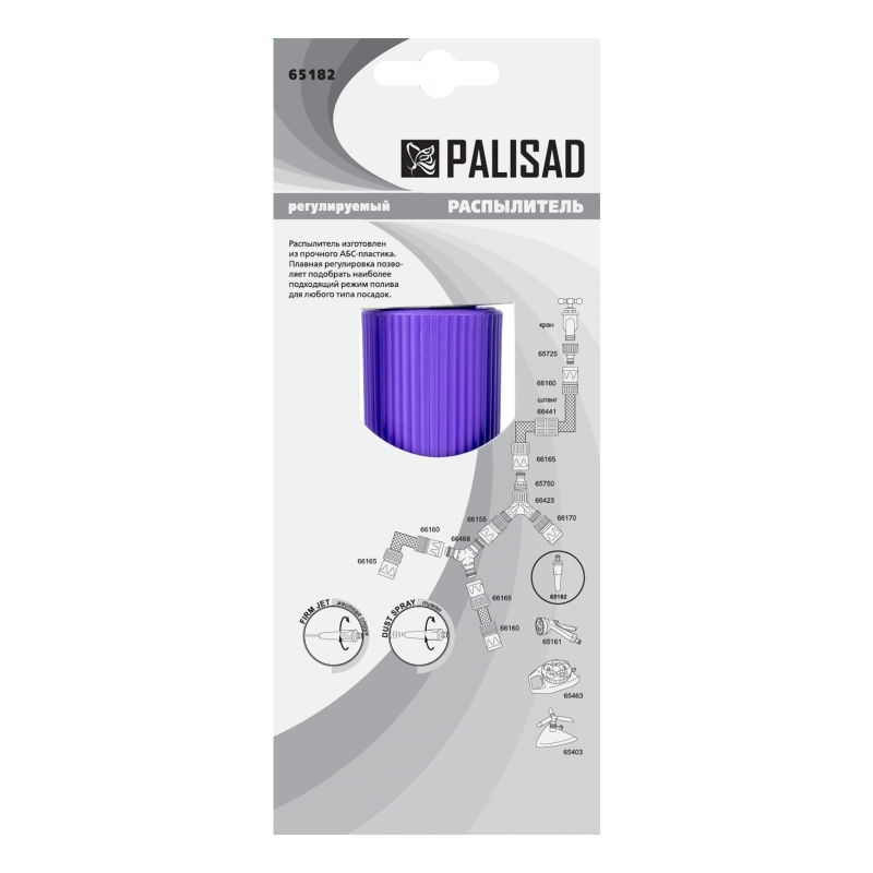 Распылитель регулируемый Palisad (65182)