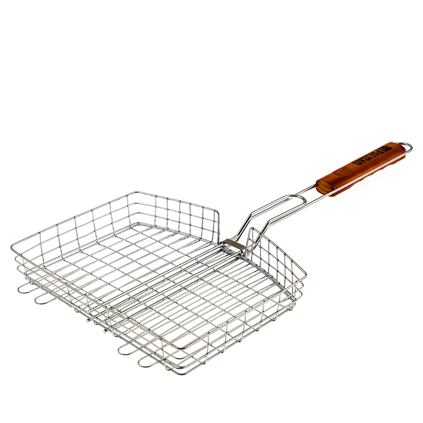 Решетка гриль 305 х 235 х 55 мм, объемная, хромированная Camping Palisad (69559)