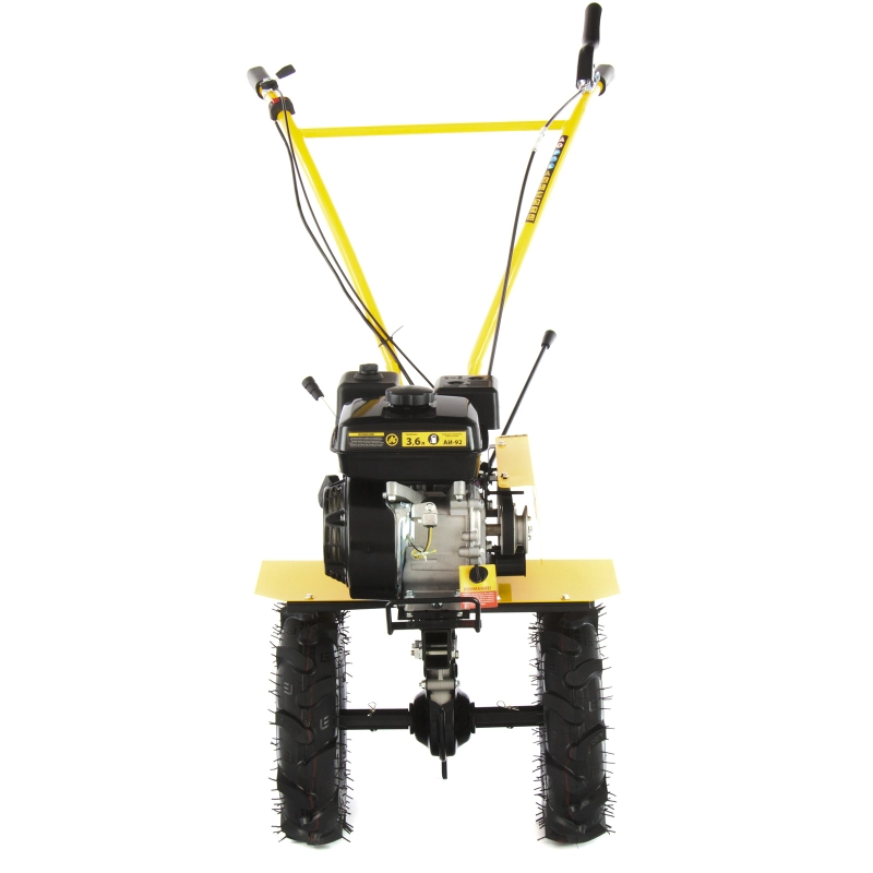 Мотоблок DPT-170, 7 л.с, ременное сцепление, ширина 85 см, глубина 35 см, фрез 3 х 3, ШОМ, передачи 2В/1Н Denzel (56401)