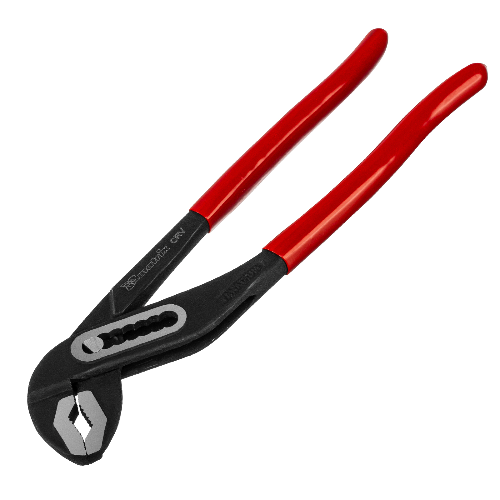 Клещи переставные 250 мм, хром-ванадий, обливные рукоятки Matrix (17921)