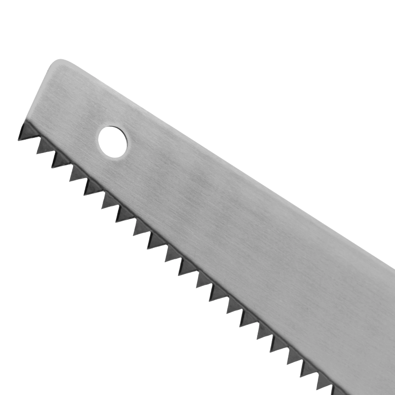 Ножовка по дереву "Зубец", 500 мм, шаг зуба 7 мм, каленый зуб 2D, двухкомпонентная рукоятка Сибртех (23818)