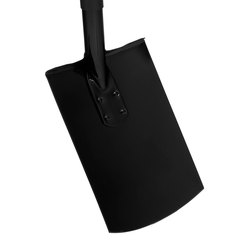 Лопата прямоугольная, 185х280х1190 мм, цельнометаллическая, LUXE Palisad (61676)