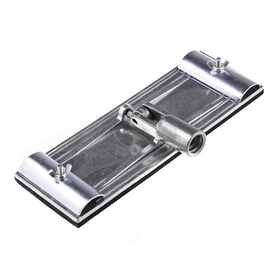 Брусок для шлифования 230 х 80 мм с шарнирным переходником, металлический Matrix (75838)