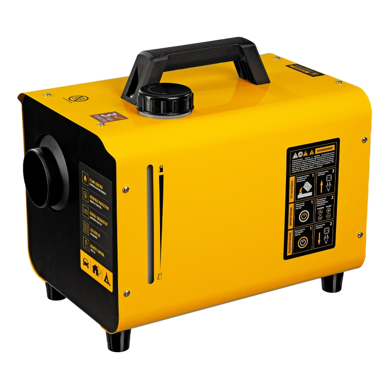 Дизельная тепловая портативная пушка  Flame-5, 5кВт, 300м3/ч, непр.наг., циф. терм. Denzel (96495)