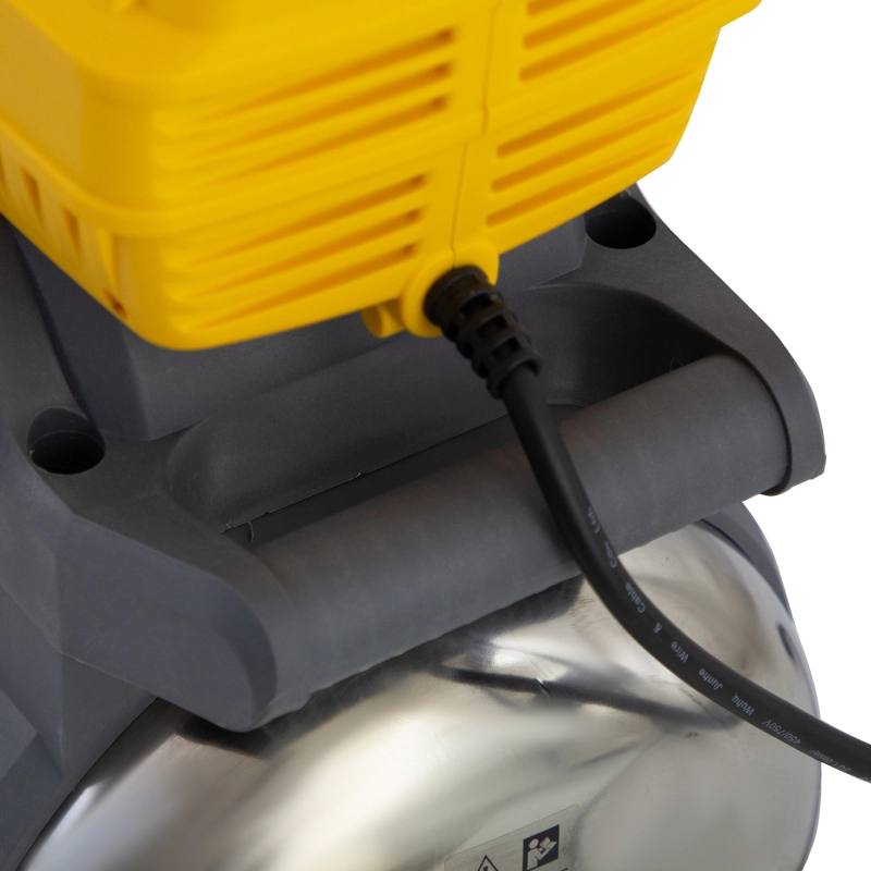 Насосная станция PSХ950X, Х-Pro, 950 Вт, 3300 л/ч, ресивер 24 л, подъем 38 м, нержавейка Denzel (97214)