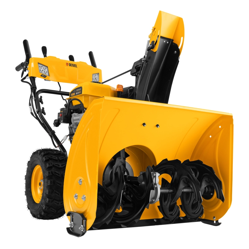 Бензиновая снегоуборочная машина SBL 711D PRO, 302cc, эл.старт, фара, обогрев, блок. дифф. Denzel (97655)