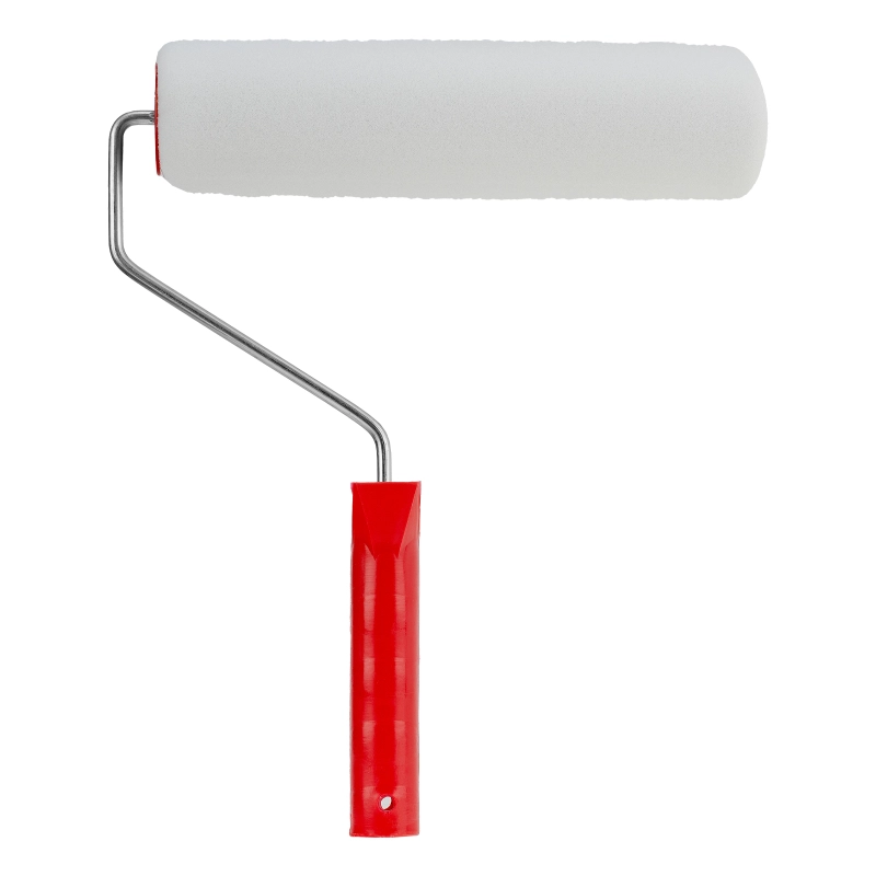 Валик "Поролон", в сборе, 250 мм, D 48 мм, D ручки 6 мм, крепление шплинтом Сибртех (80144)