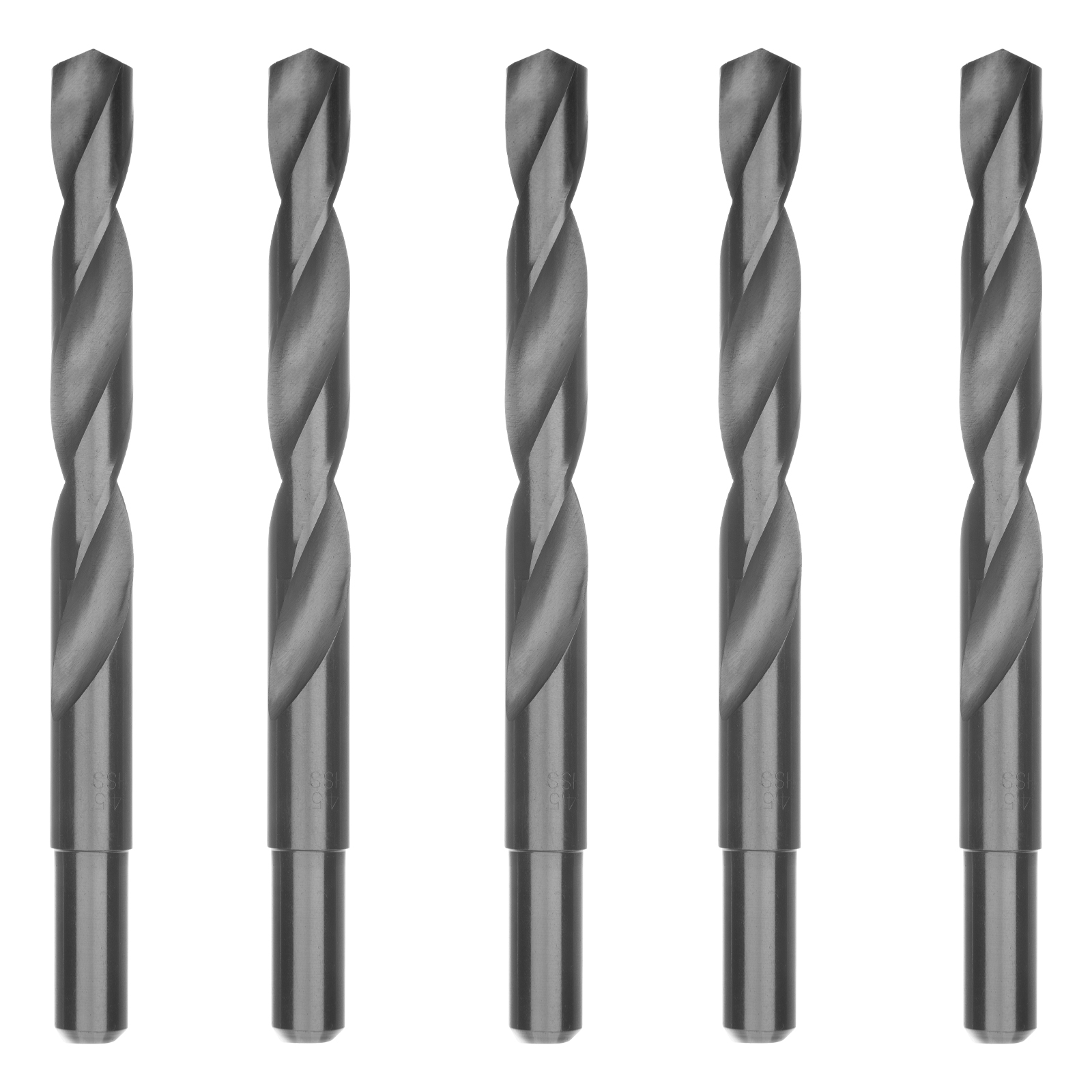 Сверло по металлу, 14.5 мм, полированное, HSS, 5 шт, цилиндрический хвостовик Matrix (72045)