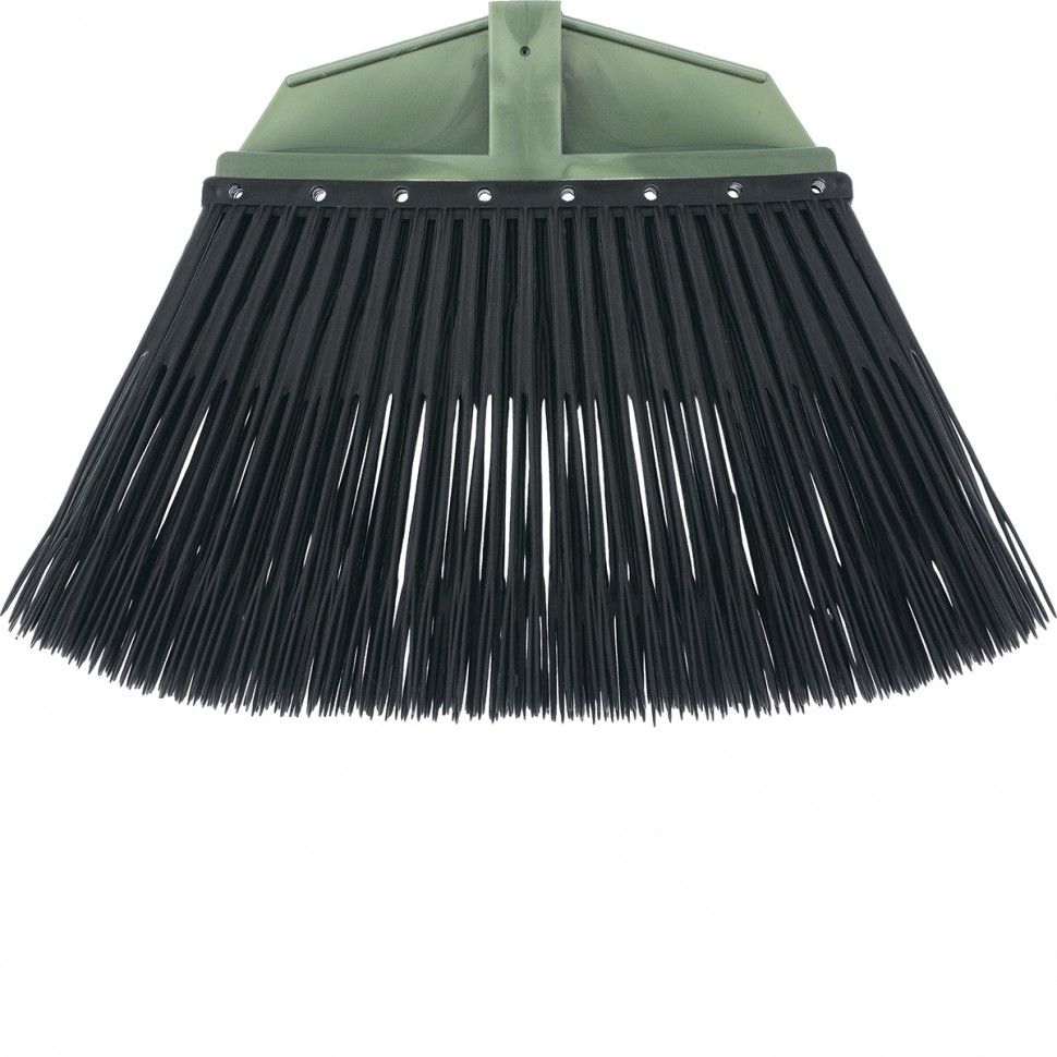 Метла полипропиленовая, 400 х 175 мм, веерная распушенная, без черенка, Сибртех (63221)