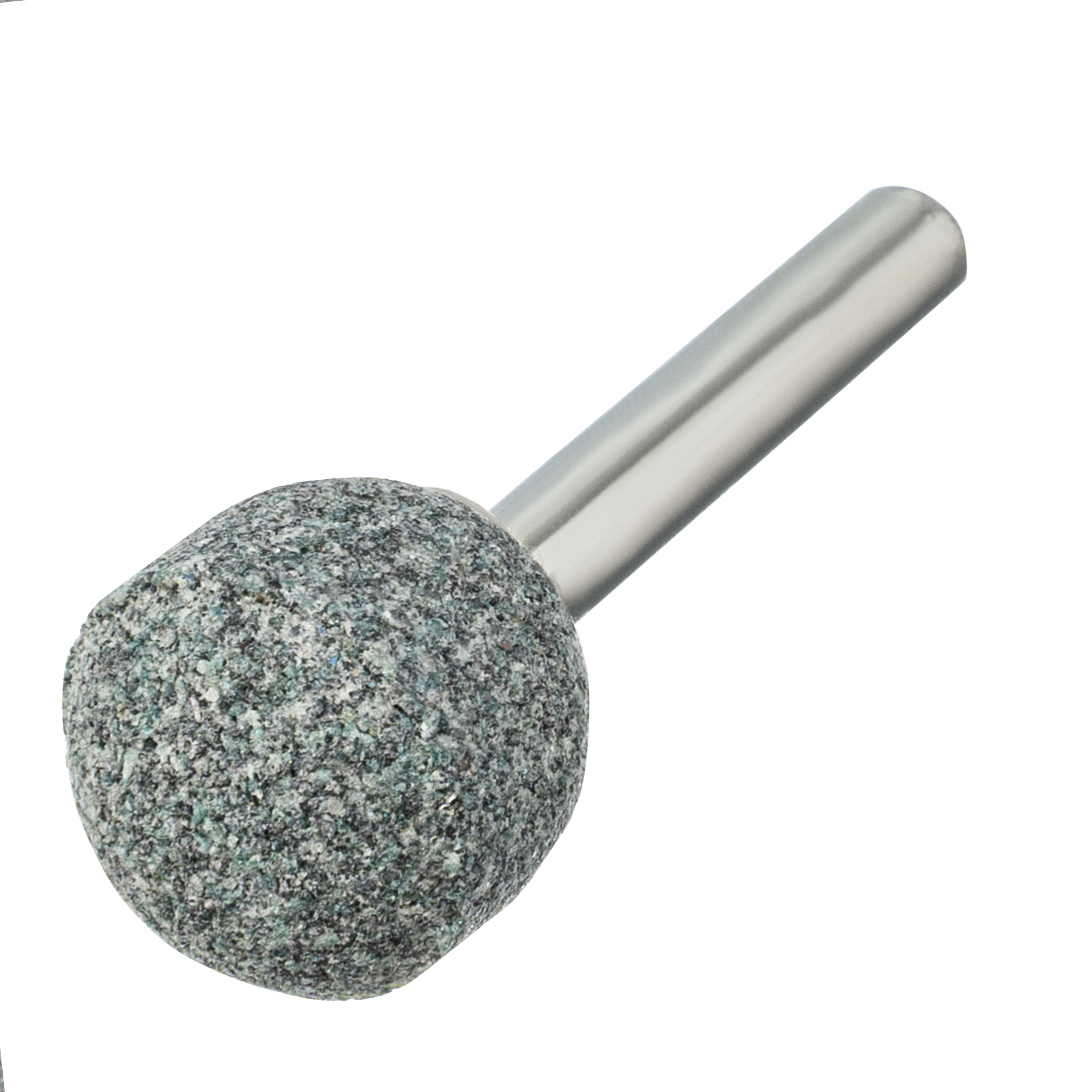 Шарошка абразивная, шар, 19 мм, для дрели , хвостовик d6 мм, 63С Denzel (76023)