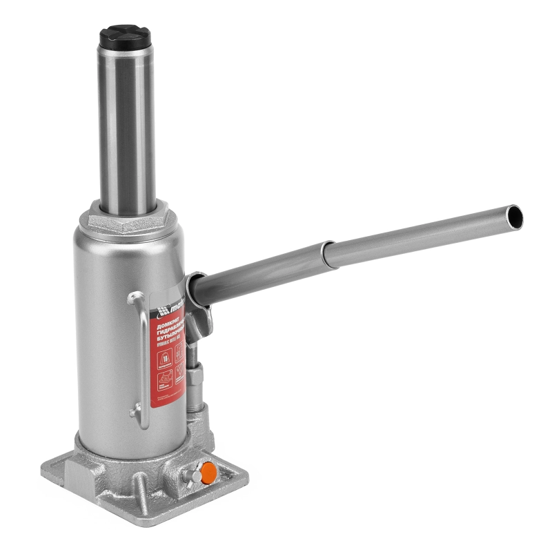 Домкрат гидравлический бутылочный, 10 т, h подъема 230-460 мм Matrix (50767)