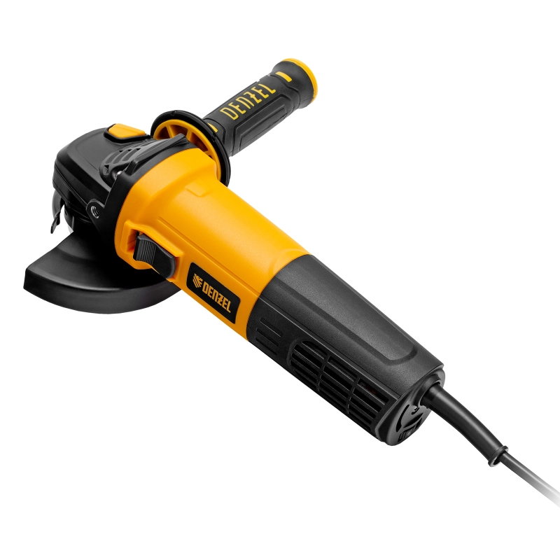 Машина шлифовальная угловая AG125-1500, 1500 Вт, 125 мм, 3000-11000 об/мин Denzel (26907)