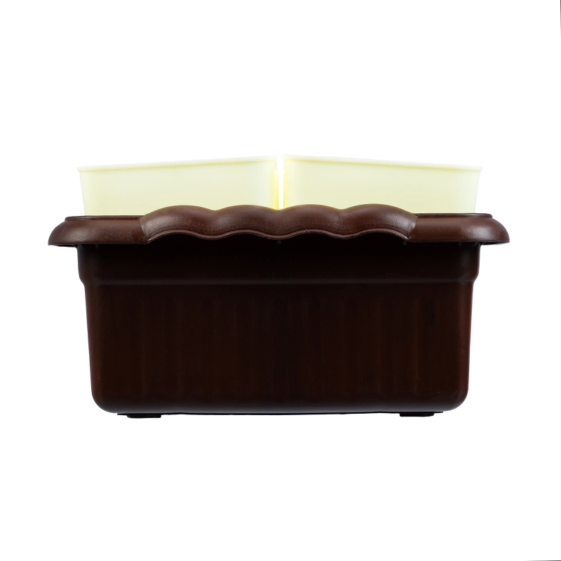 Набор для рассады, поддон 444х185х82 мм, 10 горшочков по 460 мл. с выдвижным дном Palisad (643451)