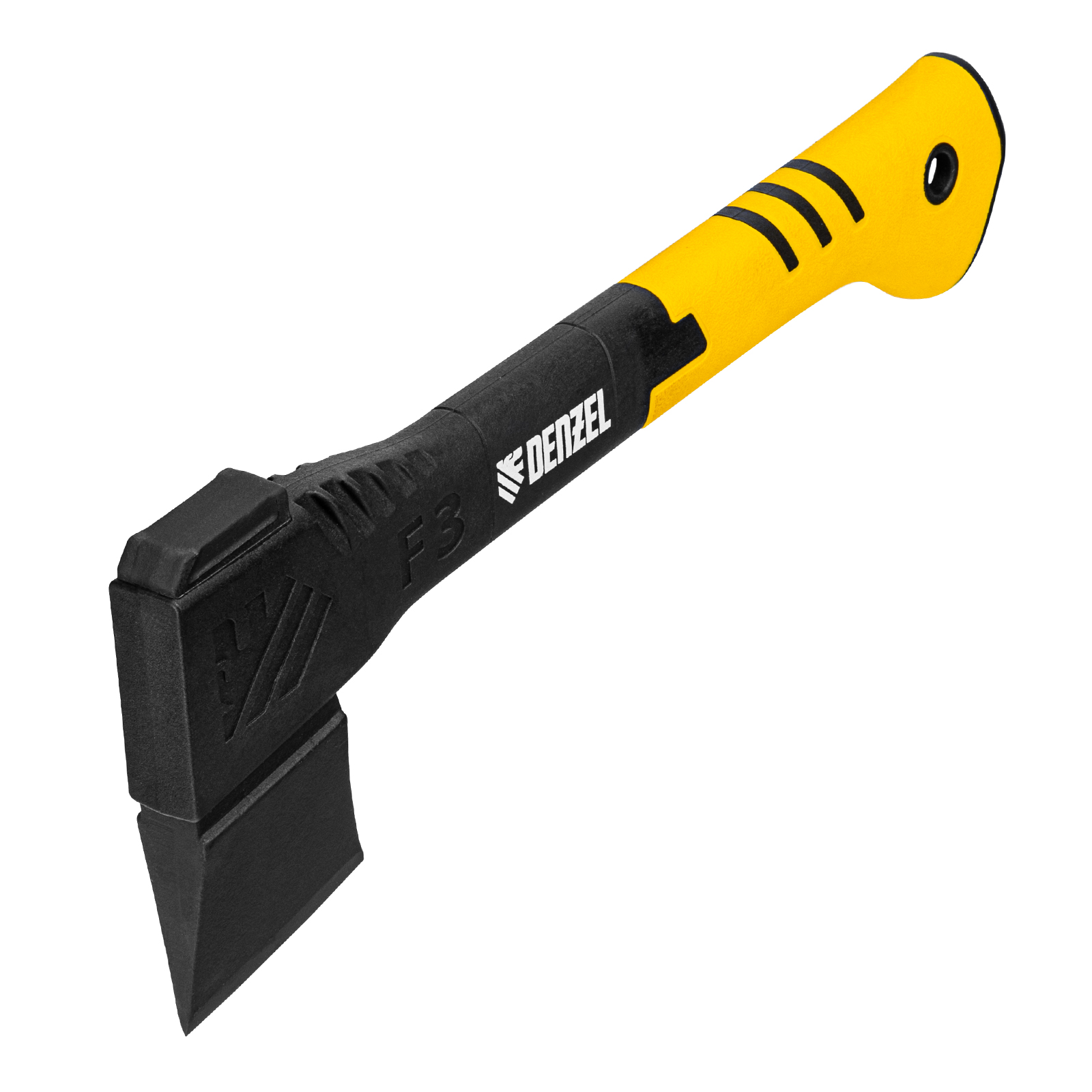 Топор-колун, F3, 640 гр, двухкомпонентная рукоятка, 320 мм// Denzel (21430)