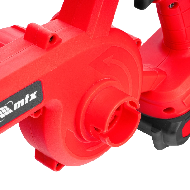 Воздуходувка-пылесос акк. портативная, LB-185, 75 м/с, 185 м³/ч, Li-Ion, 20 В MTX (59620)